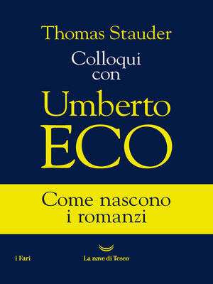 cover image of Colloqui con Umberto Eco
